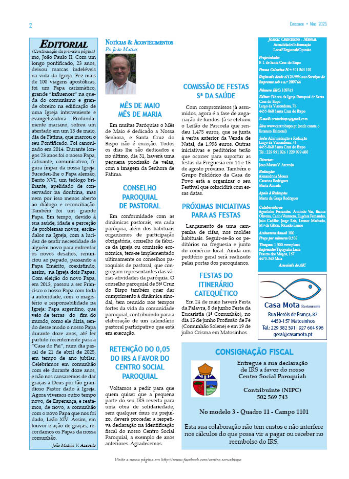 Número 283 | Maio 2025