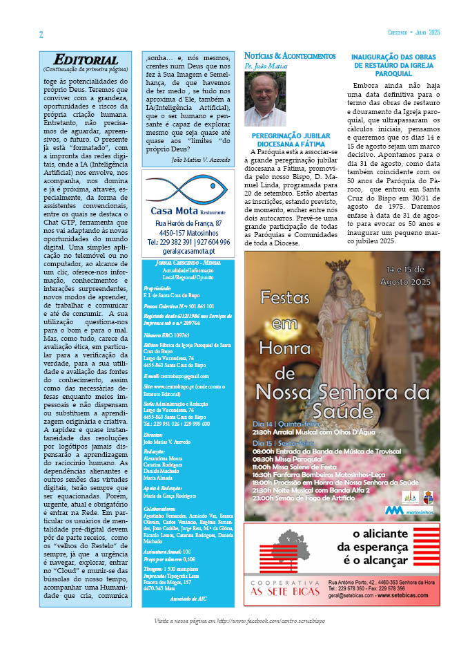 Número 285 | Julho 2025