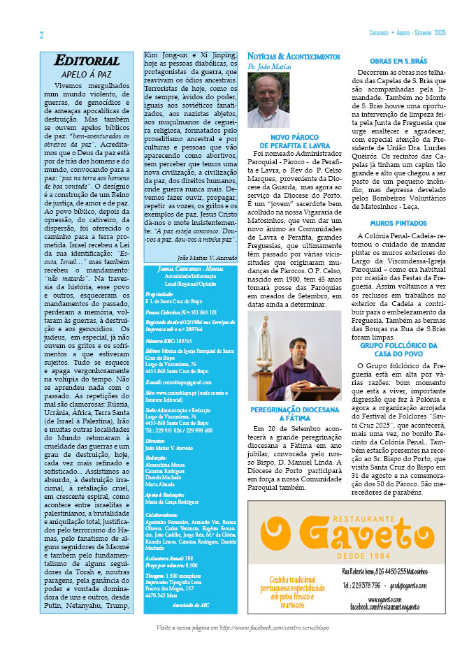 Número 286 | Agosto/Setembro 2025