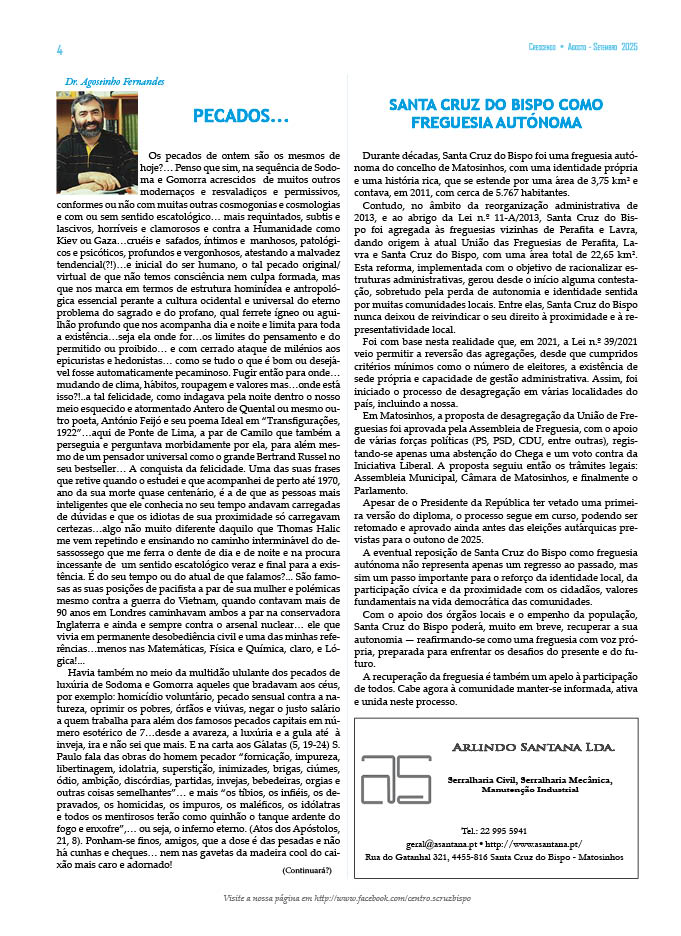 Número 286 | Agosto/Setembro 2025