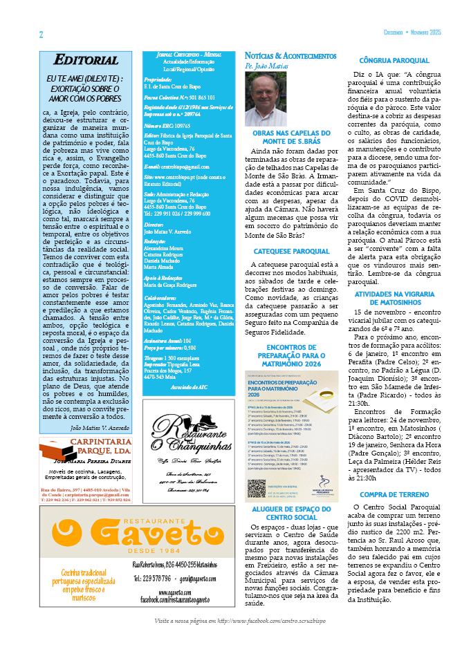 Número 288 | Novembro 2025