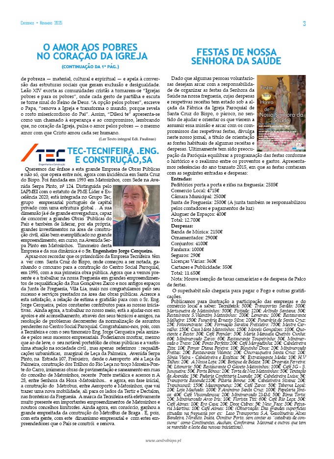 Número 288 | Novembro 2025