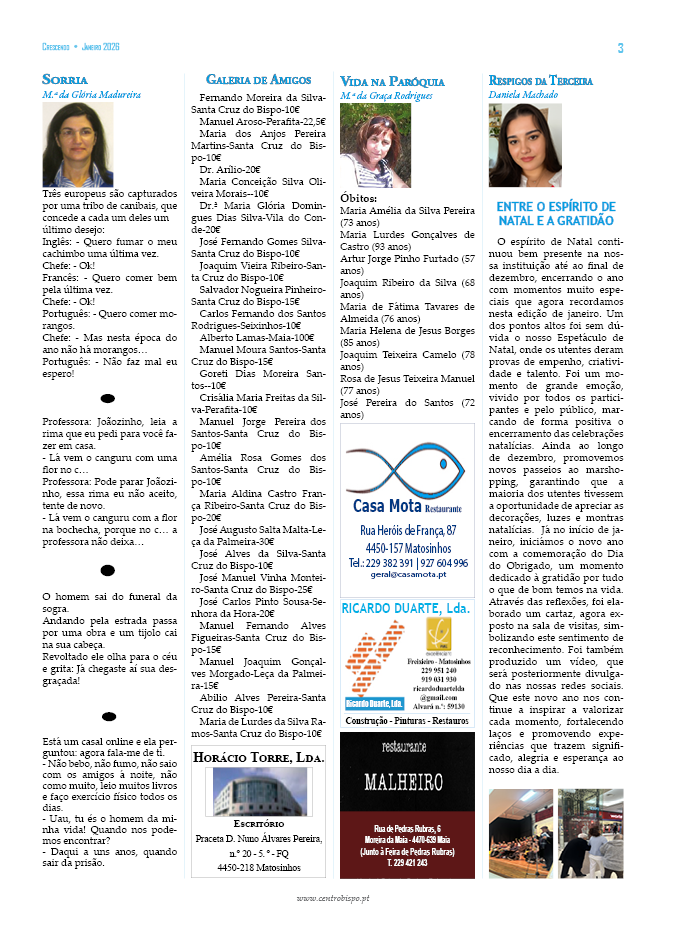 Número 290 | Janeiro 2026